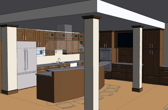 Kitchen -render
