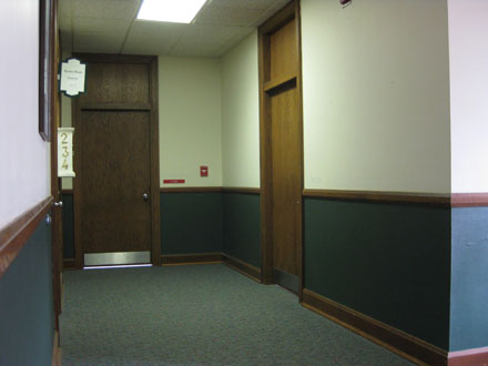 Office 236 has two doors
