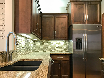 Kitchen with Stainless Steel Appliances